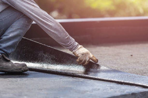 Professional Crawl Space Encapsulation technician working in Saukville, WI